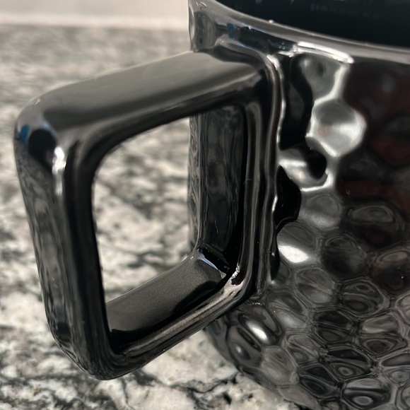 🖤 Starbucks New 2019 Holiday Shiny Black Mermaid Scales Coffee Mug 12oz. - Picture 6 of 6